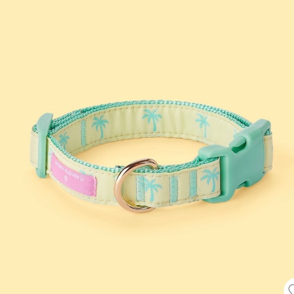 Stoney Clover Lane Other - 💛💚🐶 NEW Stoney Clover Lane X Target Palm Tree Dog Collar SZ Medium